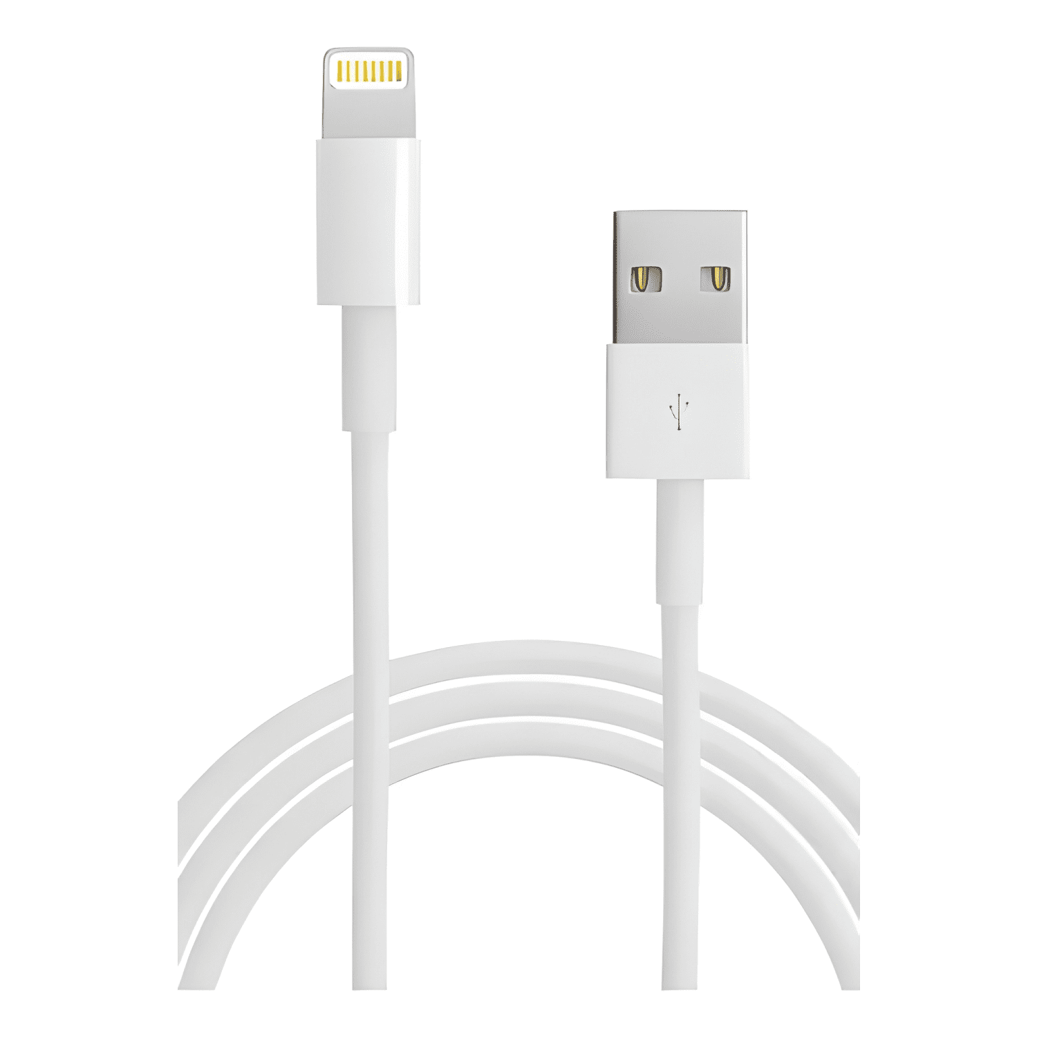 Cable USB carga rápida para iphone lightning 1mt-1