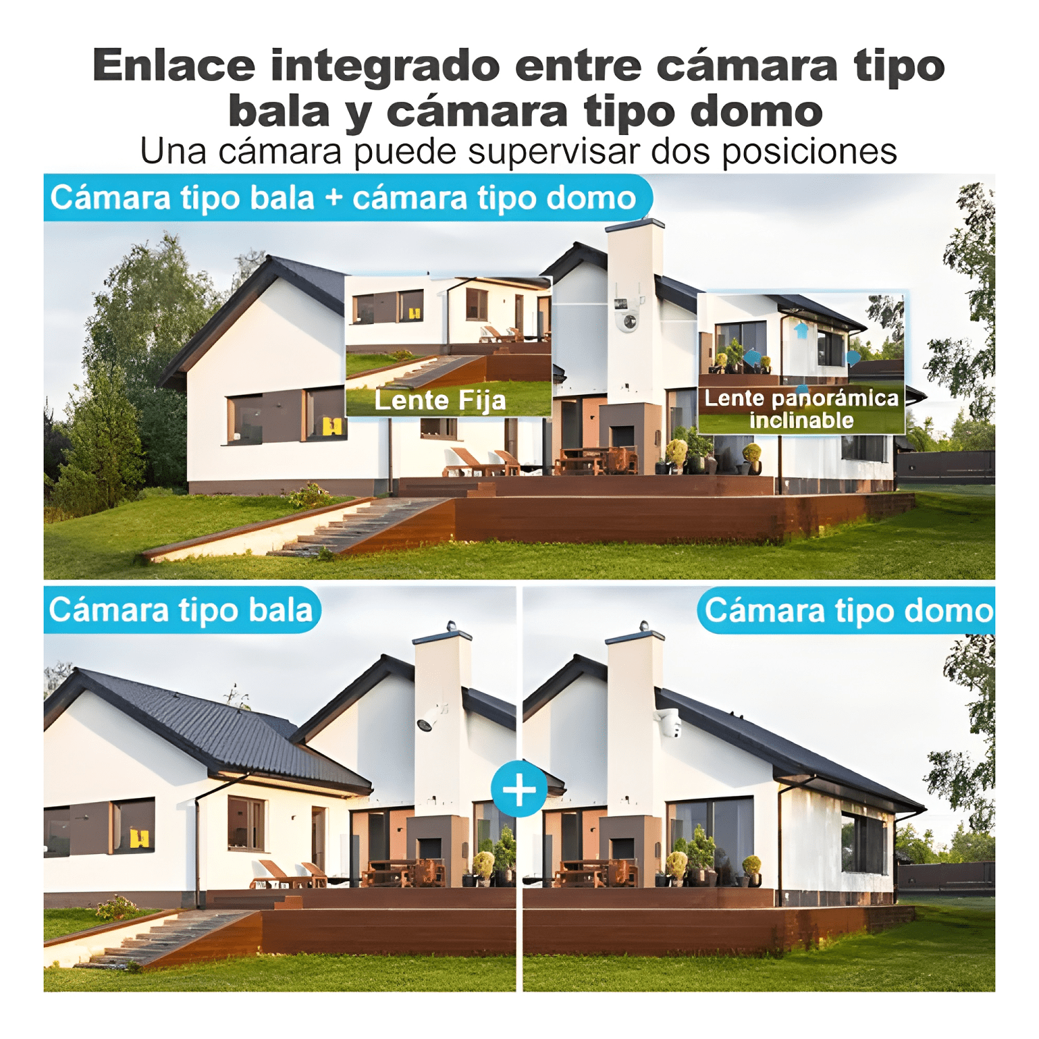 Genbolt Cámara de Vigilancia Exterior Wifi 24/7 Inalambrica-2