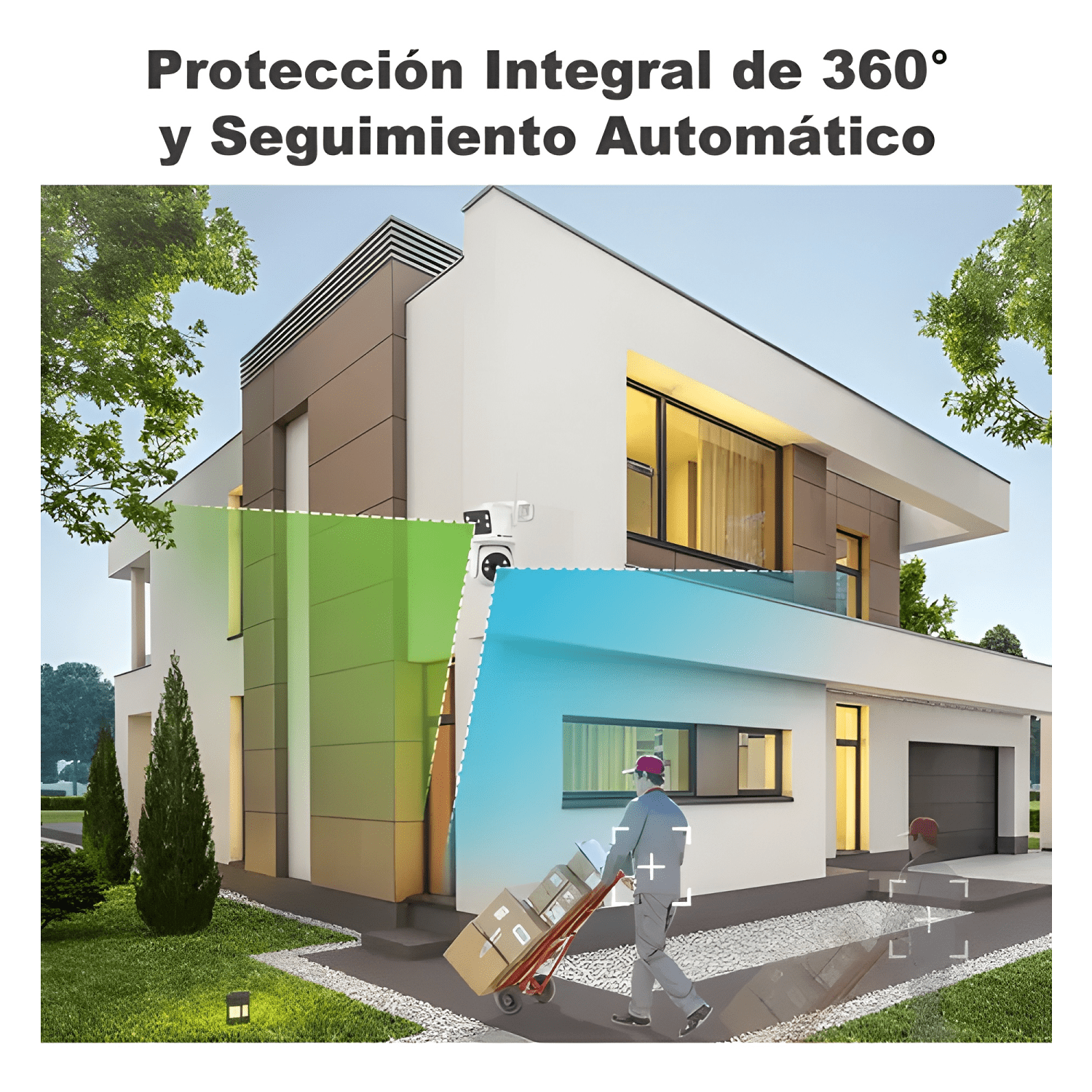 Genbolt Cámara de Vigilancia Exterior Wifi 24/7 Inalambrica-3