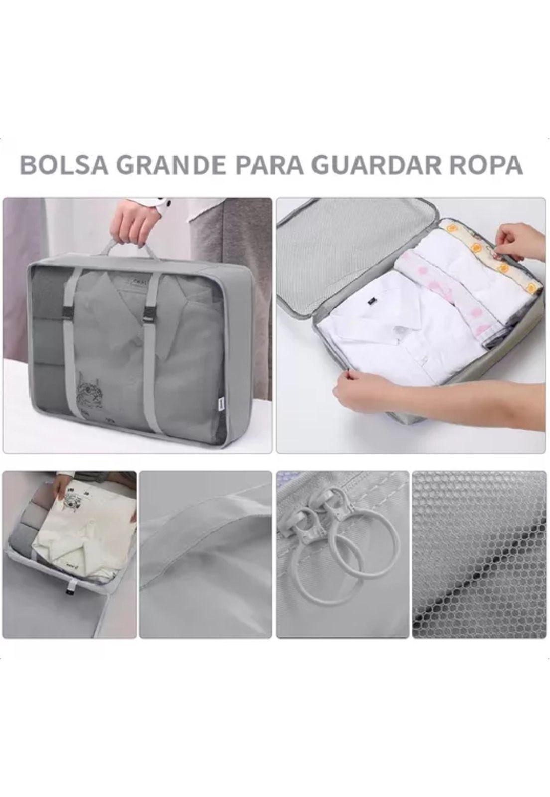 Bolsas de viaje 8 en 1, color gris-3