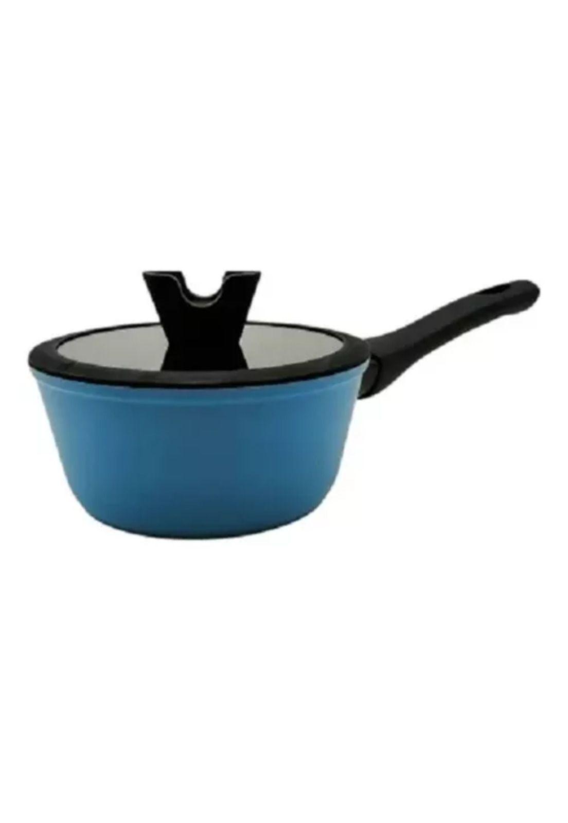 Batería de cocina Keep, ollas antiadherentes, 7 piezas, color azul-3