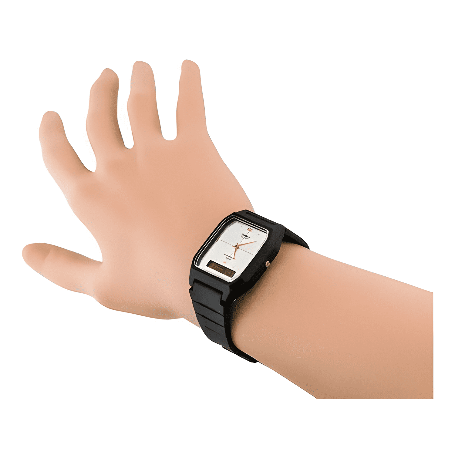 Reloj casio aw48 retro unisex resina digital y analogo full-4