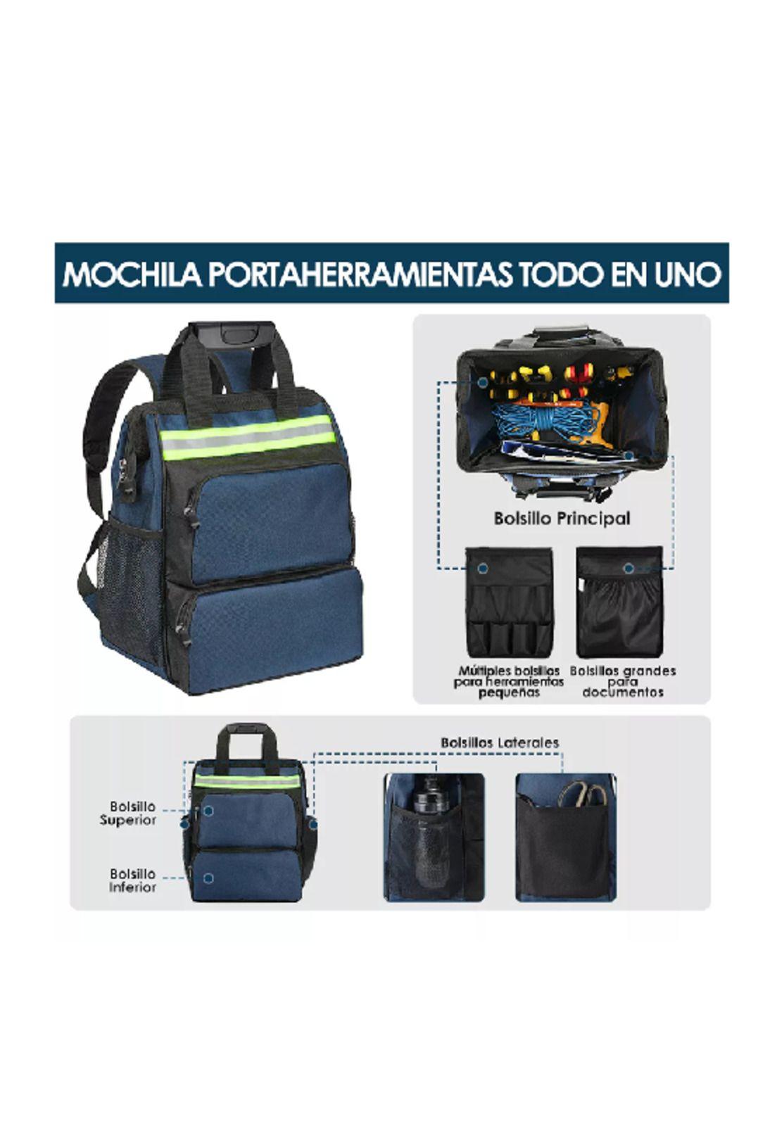 Mochila porta herramientas multifuncional para electricista-2