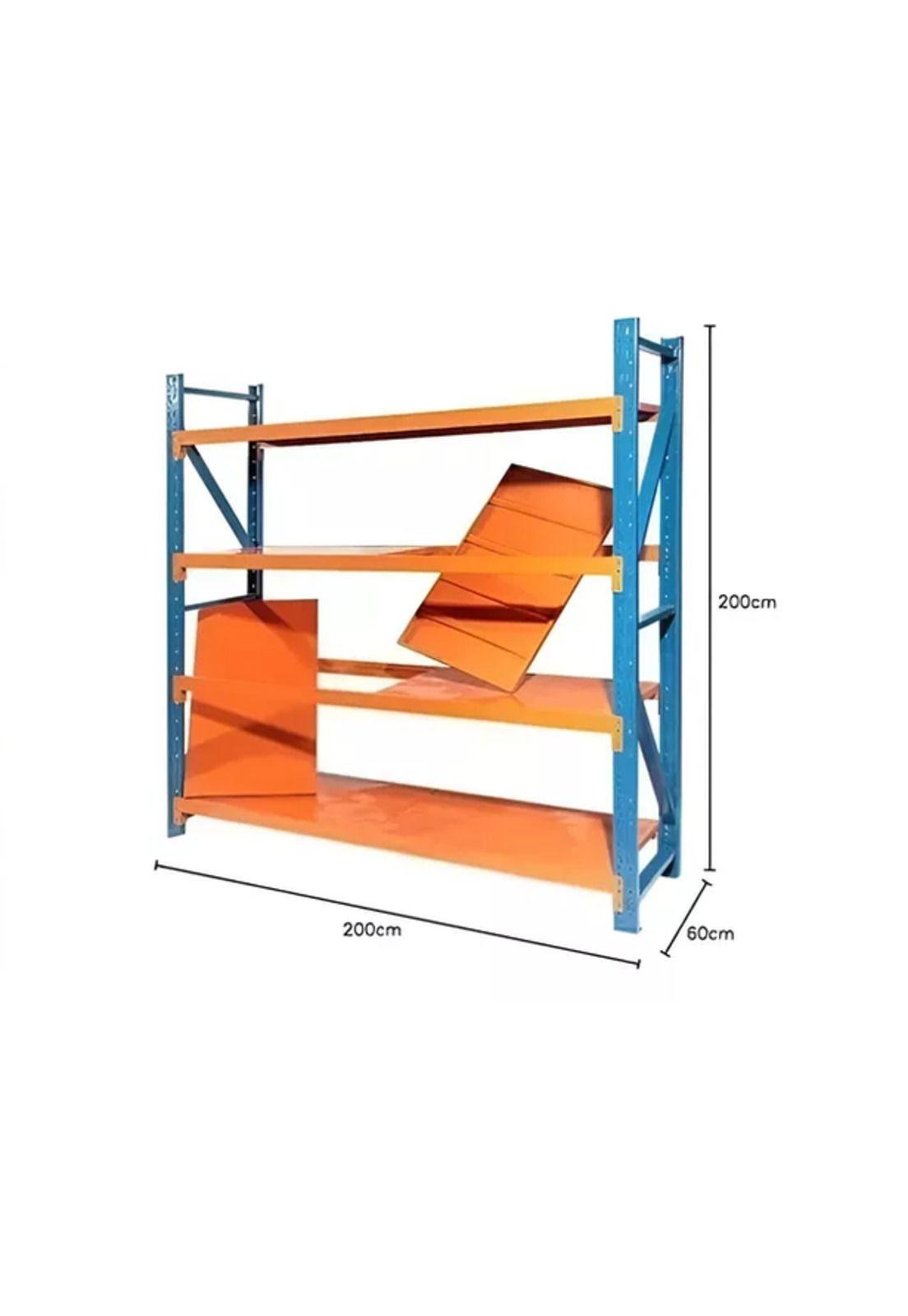 Estantería Metálica Rack Bodega Repisas Racks 200x200x60cm-2