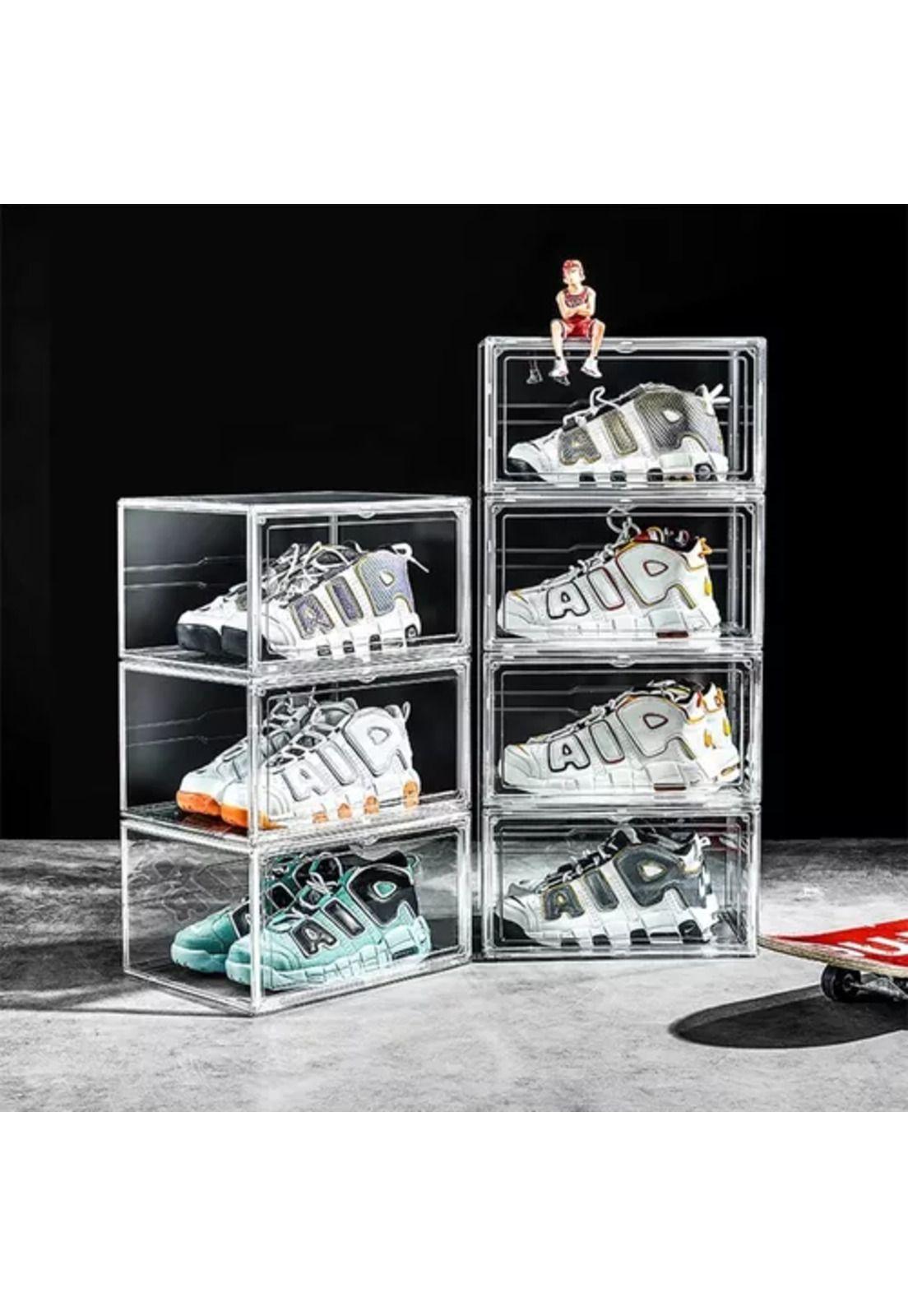 Caja Organizadora Zapatilla Armarble Transparente Pack 3 Unidades-5