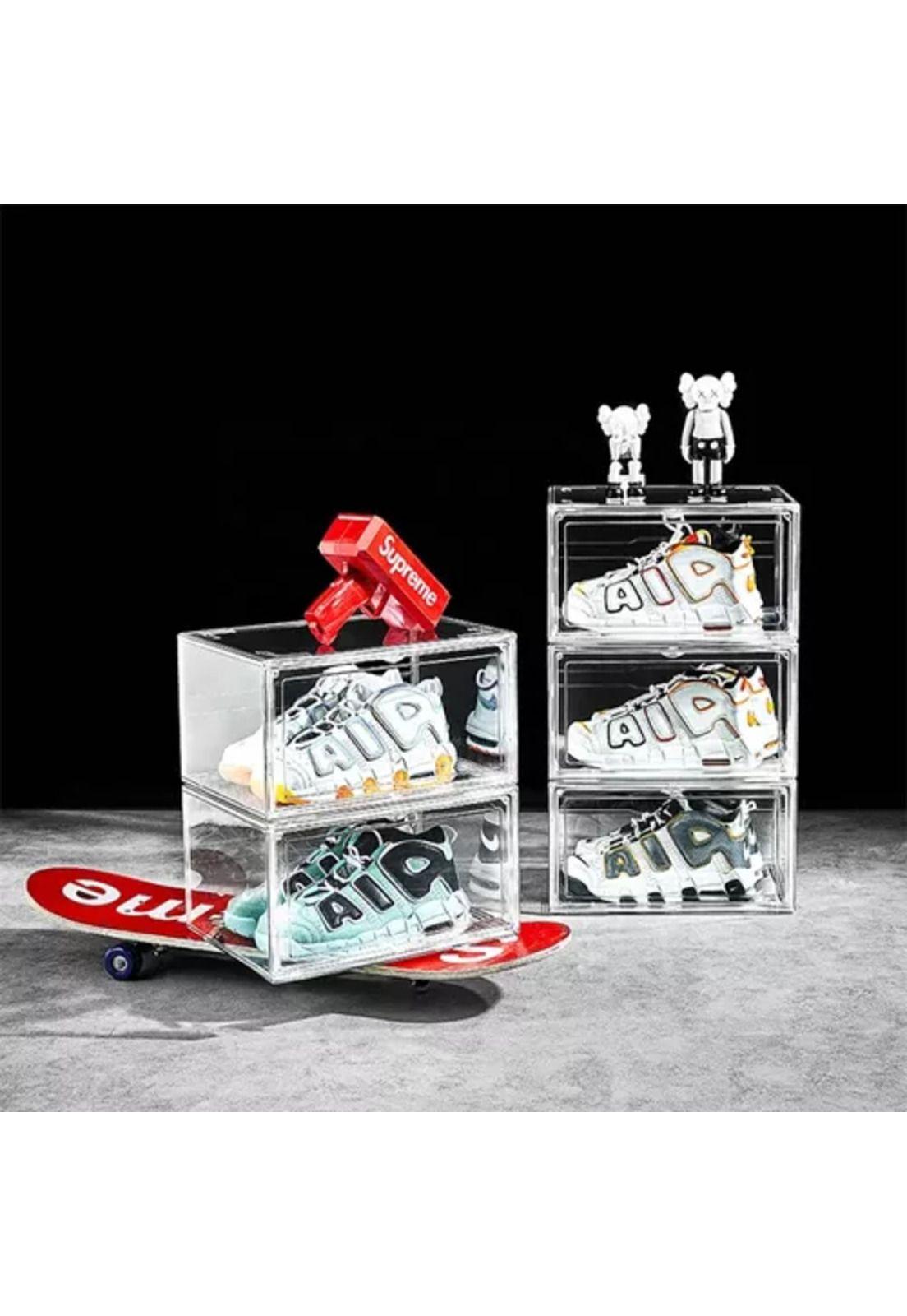 Caja Organizadora Zapatilla Armarble Transparente Pack 3 Unidades-6