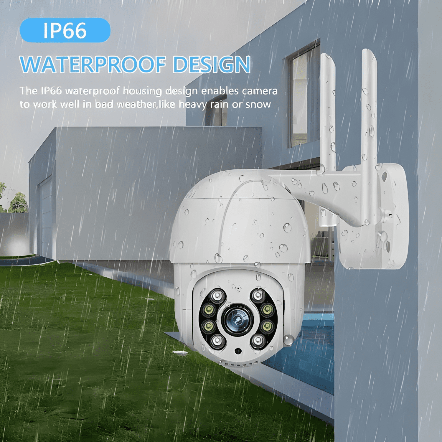 Camara Seguridad Exterior Wifi Camaras Vigilancia Ip 4-2
