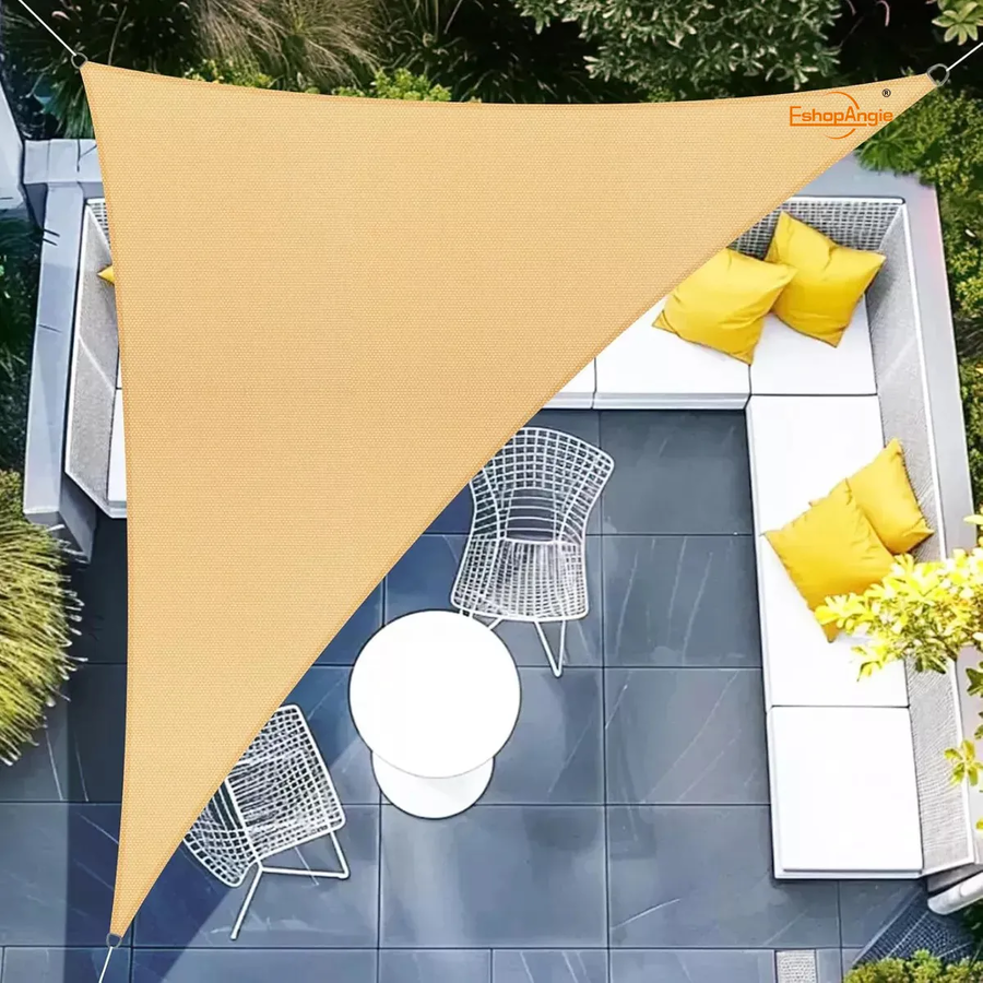 Carpa toldo vela triangular 5x5 filtro uv-4