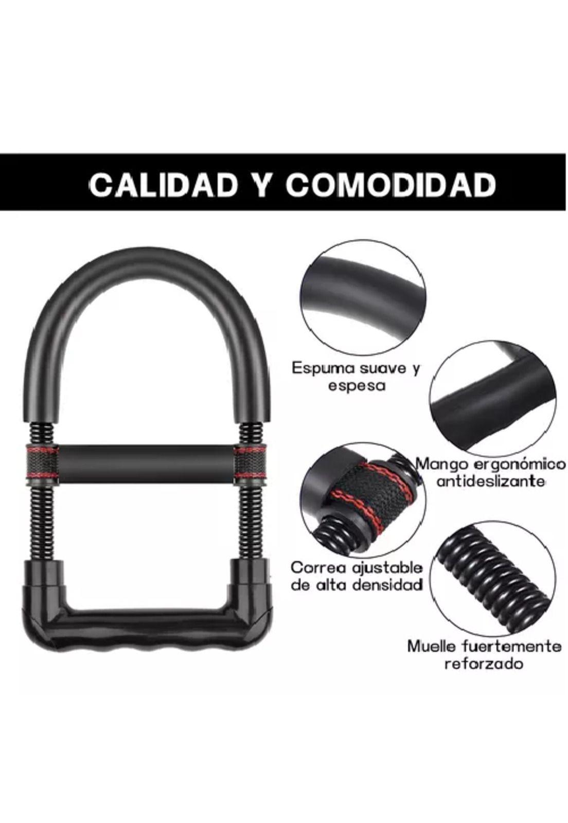 Set de hand grip, pinza de resistencia, para ejercicio de muñeca-4