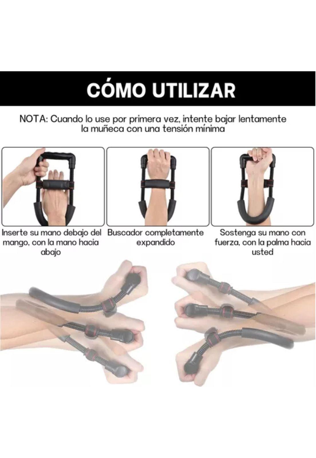 Set de hand grip, pinza de resistencia, para ejercicio de muñeca-5