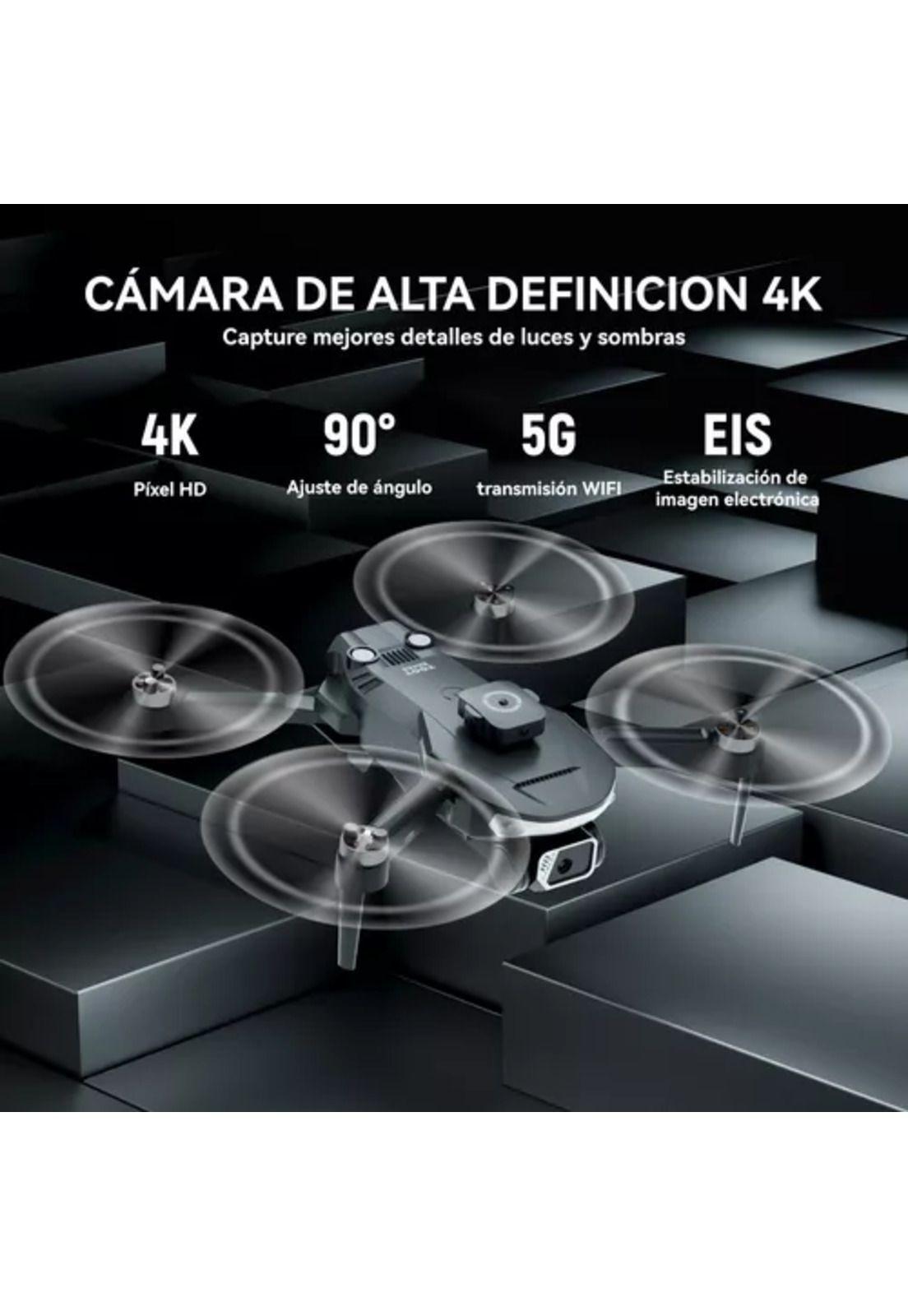 Mini Drone 4k Drones Con Camara Control De Dron Fpv Wifi-3