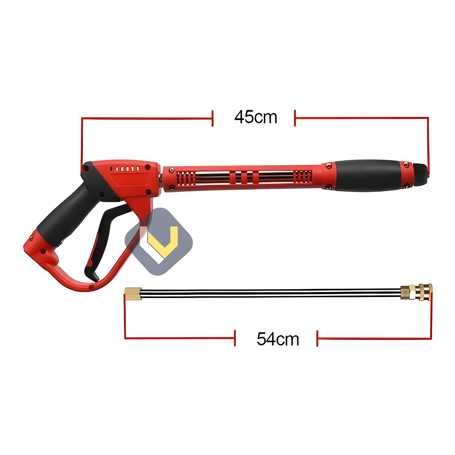 Pistola Hidrolavadora 5000 Psi 345 Bar-4
