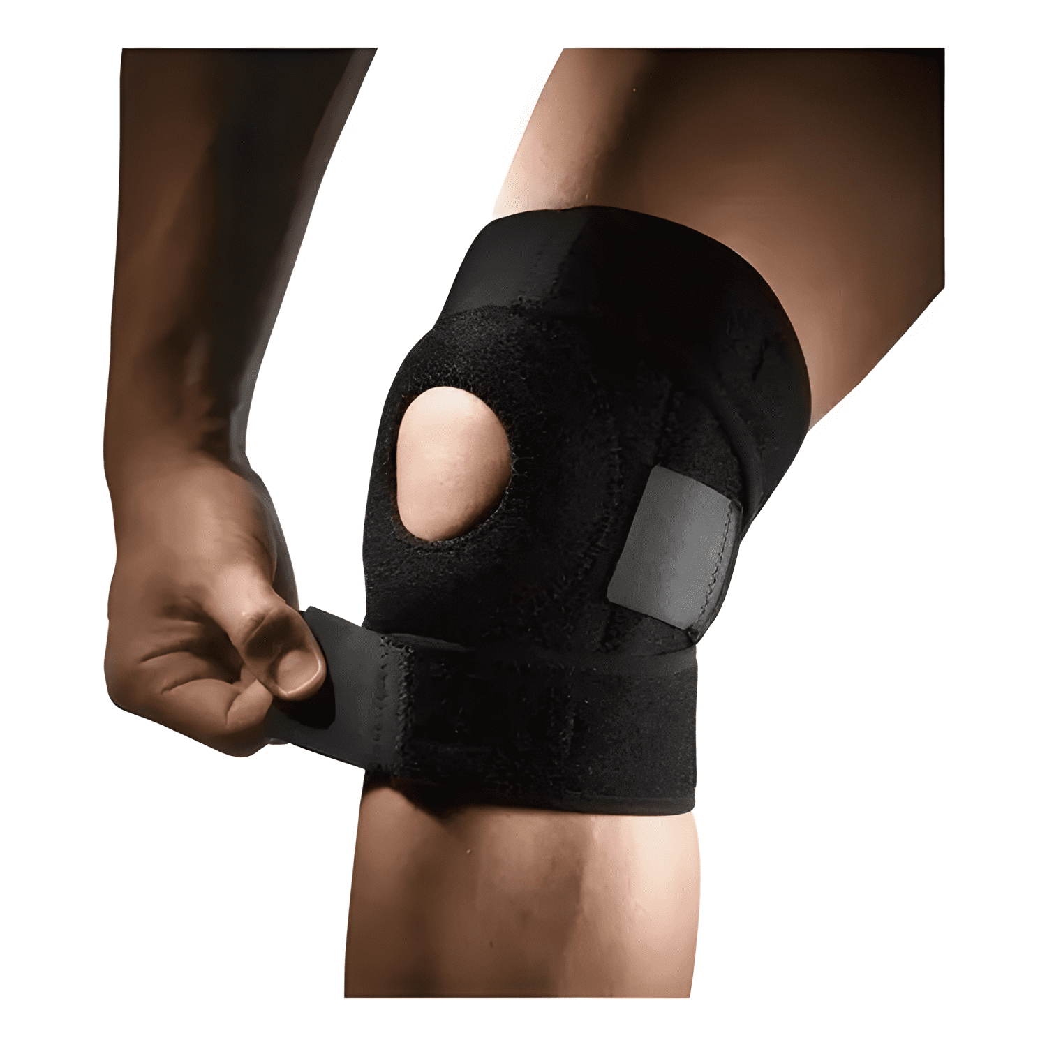 Rodillera estabilizadora deportiva gym rótula velcro #1-3