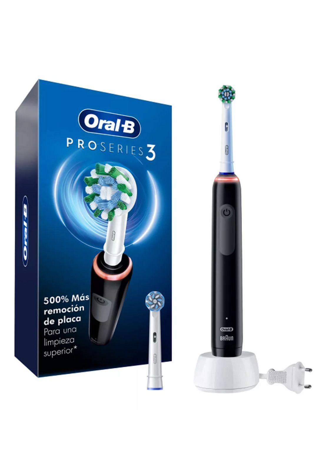 Cepillo de Dientes Eléctrico Oral-B Pro Series 3 Recargable Negro-3