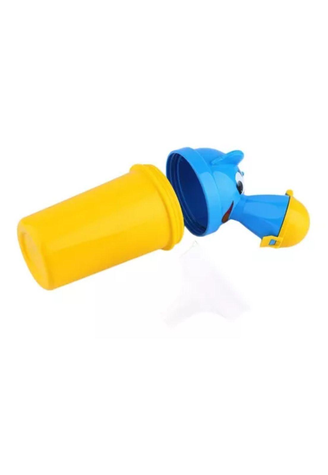 Urinario infantil portátil para niños, ideal para viajes y salidas, tipo botella, color amarillo-0