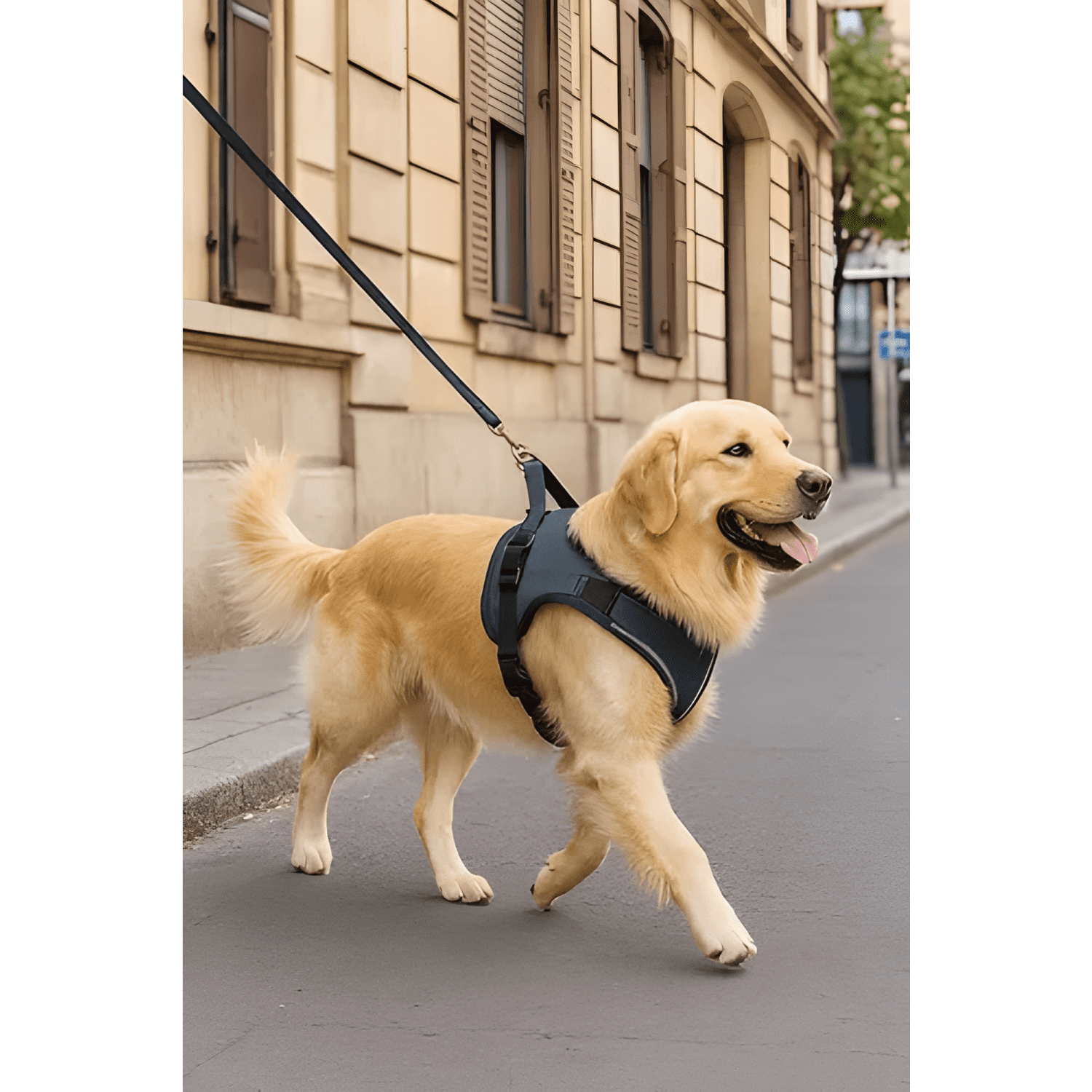 Correa larga para perros antideslizante 3 metros-2