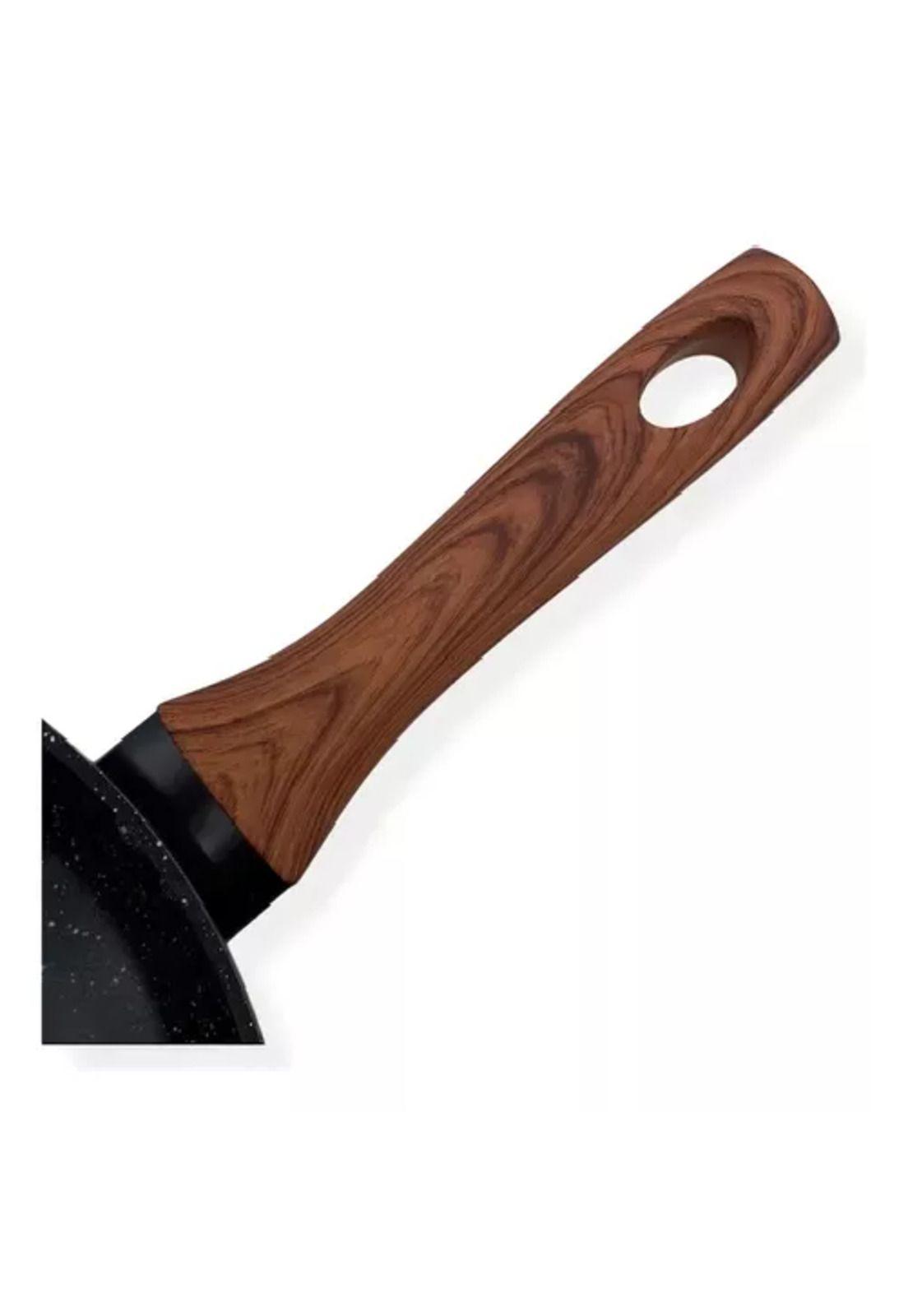 Sartén de 20 cm Keep Rokka, antiadherente, aluminio forjado, negro-3