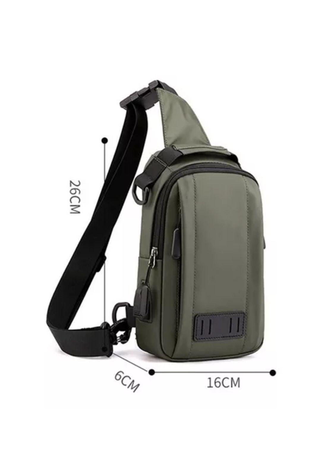 Bolso de pecho banano USB-4