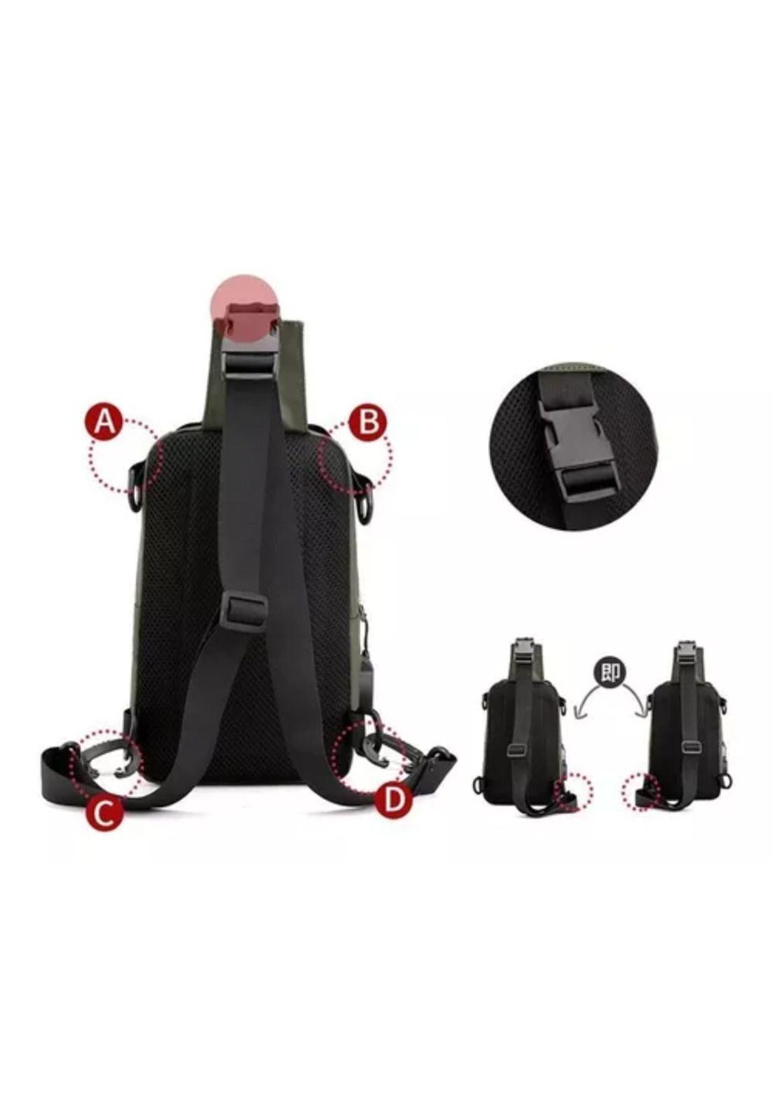 Bolso de pecho banano USB-5