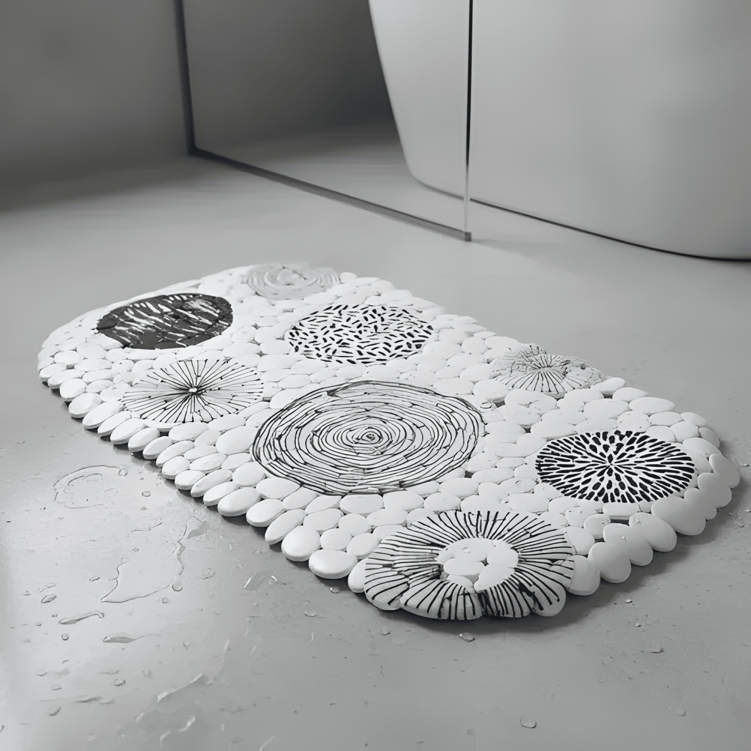 Alfombra Antideslizantes 69x35 Cm #1-3