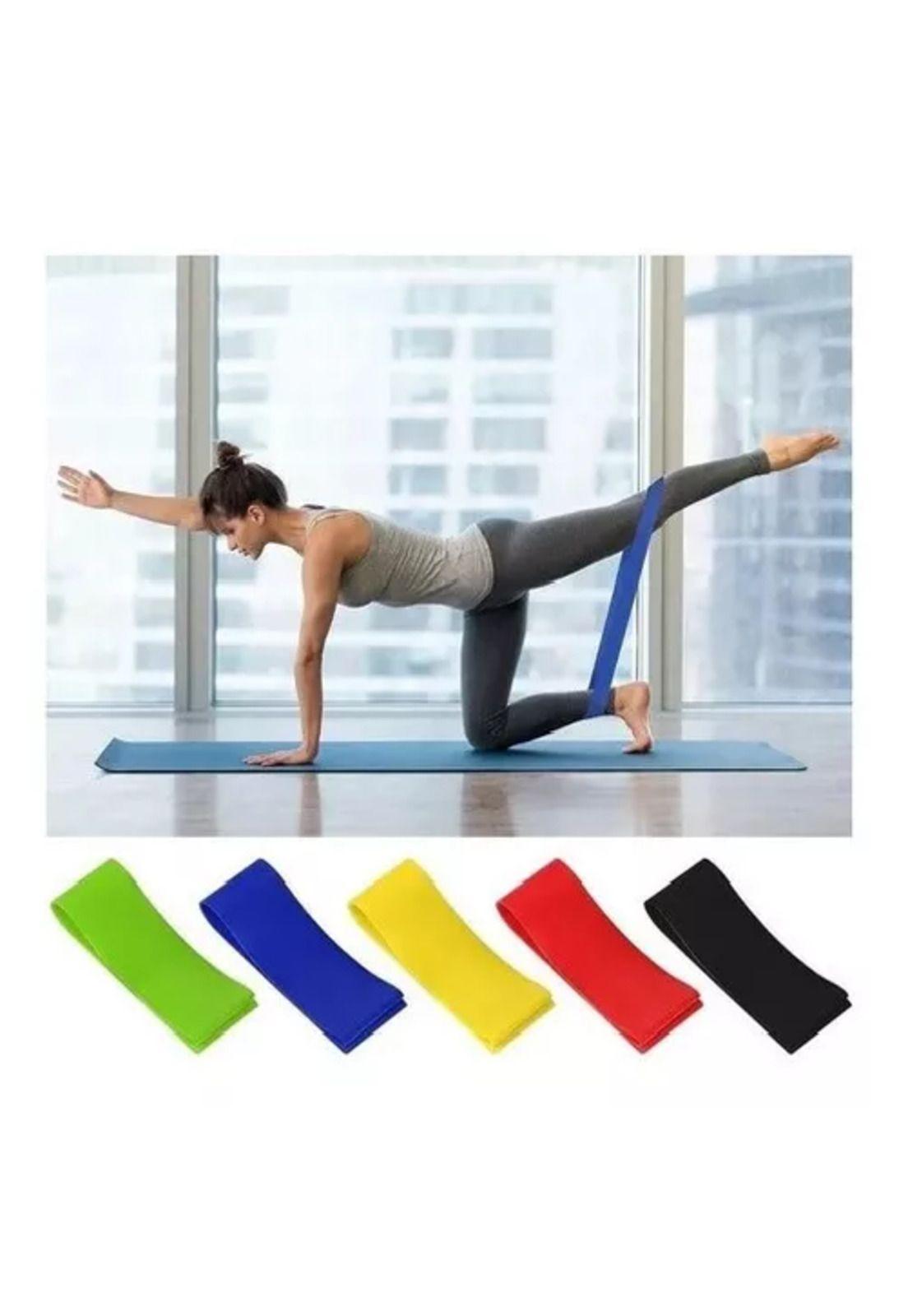 Set de 5 bandas elásticas de resistencia para ejercicio y entrenamiento Betensh-2