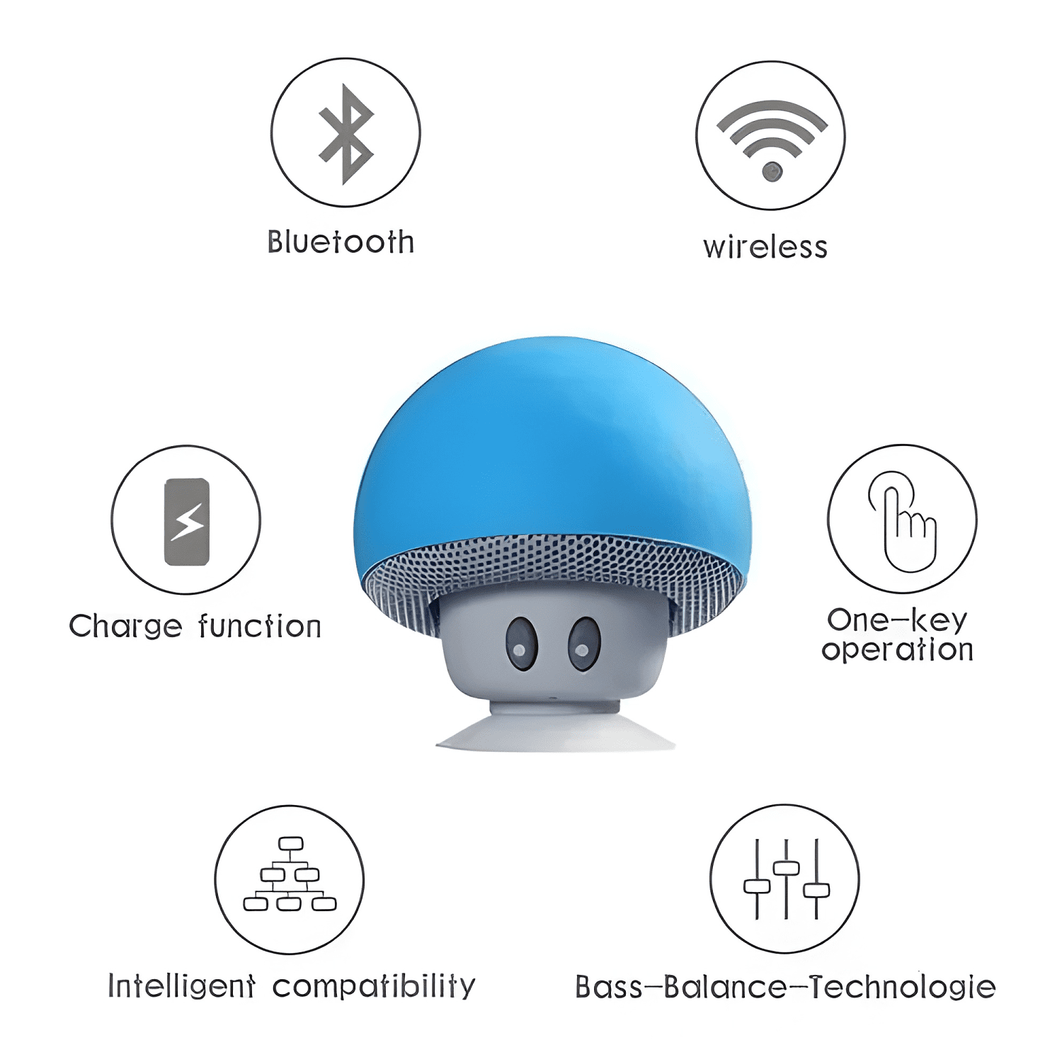 Mini parlante portátil inalámbrico bluetooth bocina altavoz-4