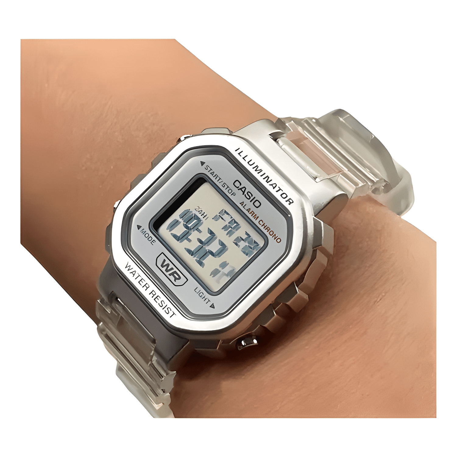 Reloj casio juvenil dama la-20whs-7a la malla De-4