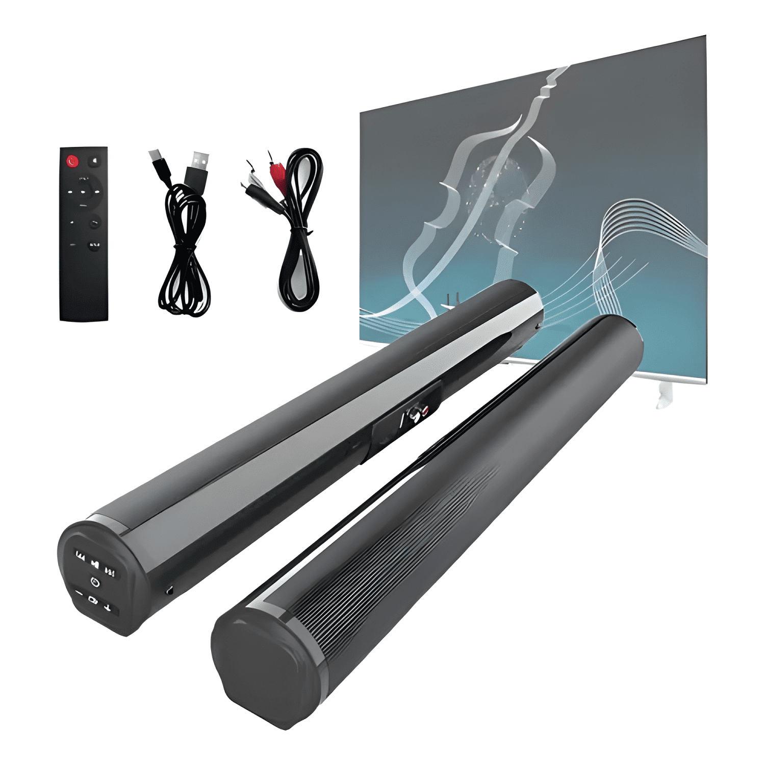 Teatro en casa barra de sonido bluetooth5 0 10m sonido maxi-0