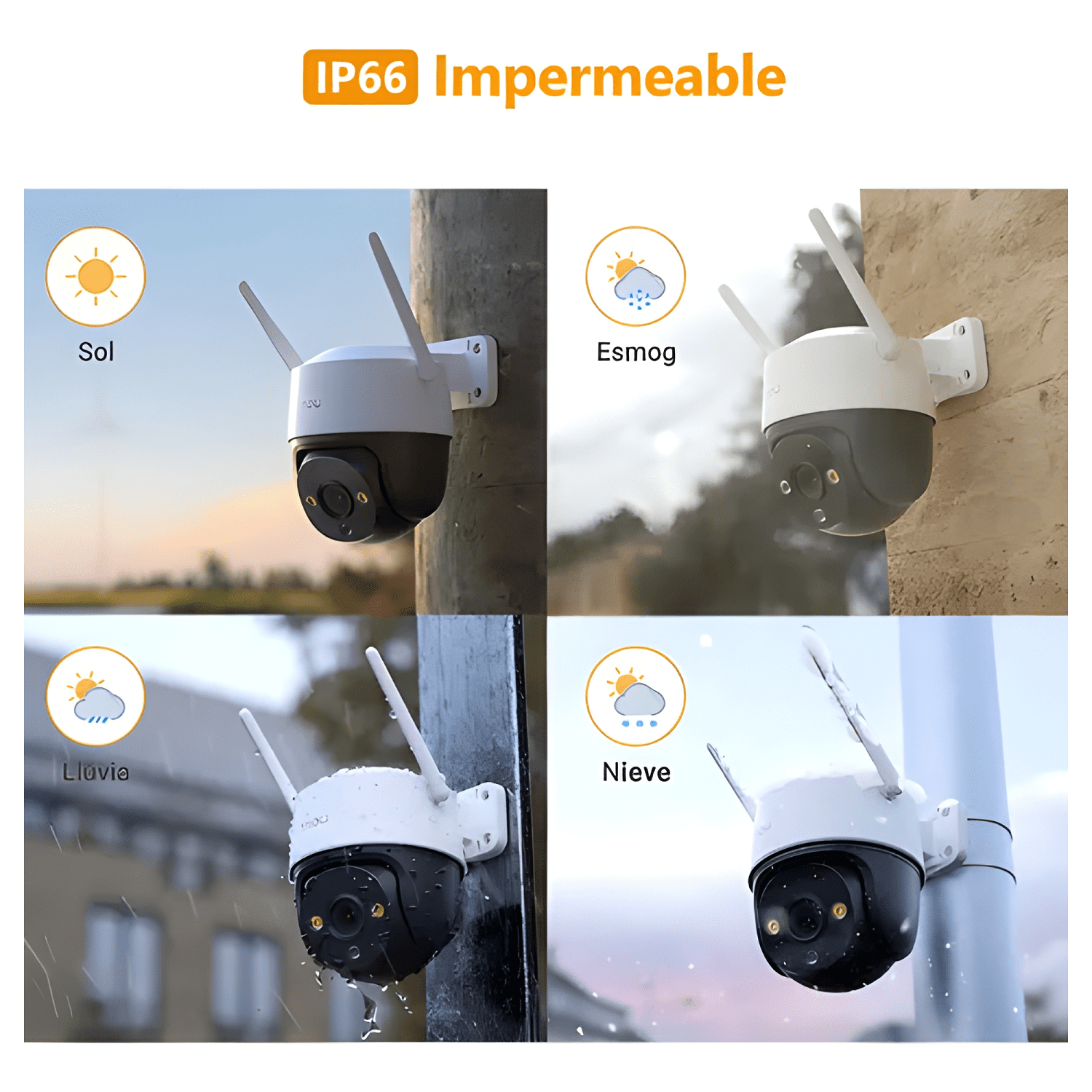 Camara de Seguridad Wifi Mini Ptz Imou Cruiser Se+ Blanco-3