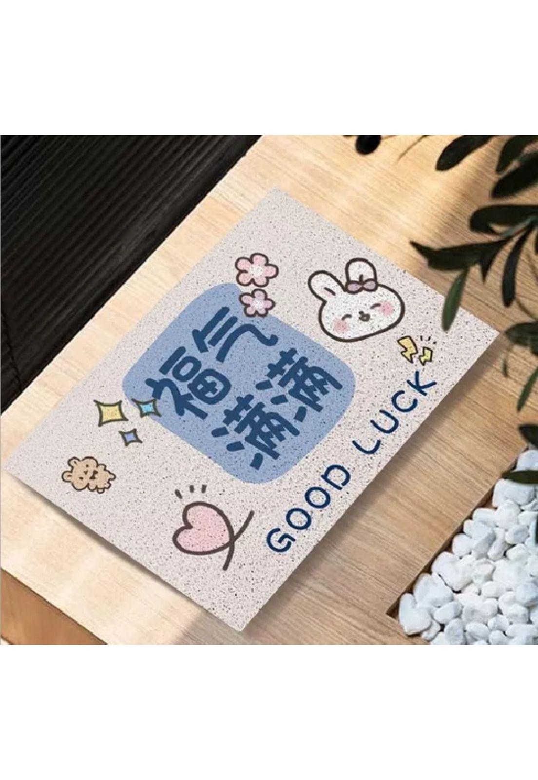 Alfombra Entrada Cocina Baño 60x90 cm PVC Resistente al Agua Modelo 6-2
