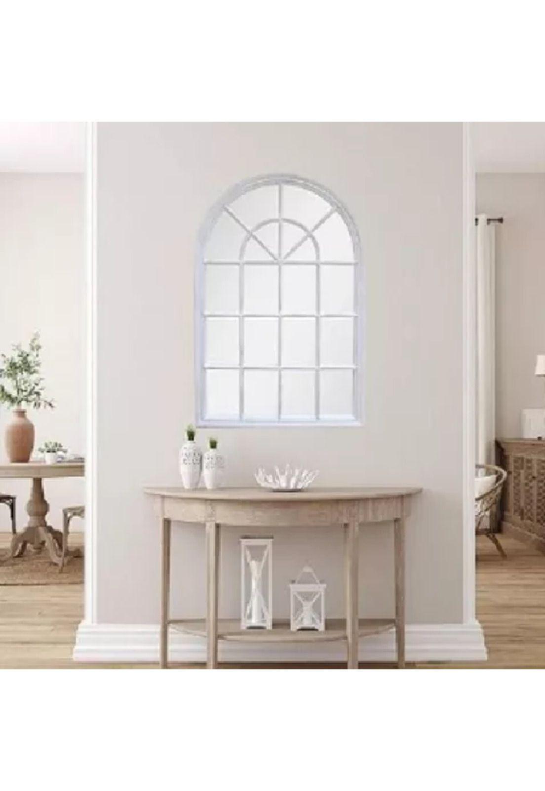 Marco Espejo Decorativo Clásico Forma de Ventana Vintage-4