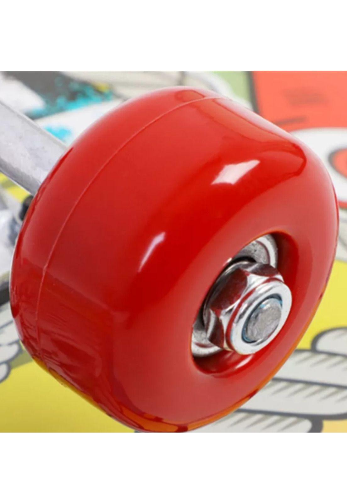 Tabla skate madera perro 7 láminas 32'', negro-4