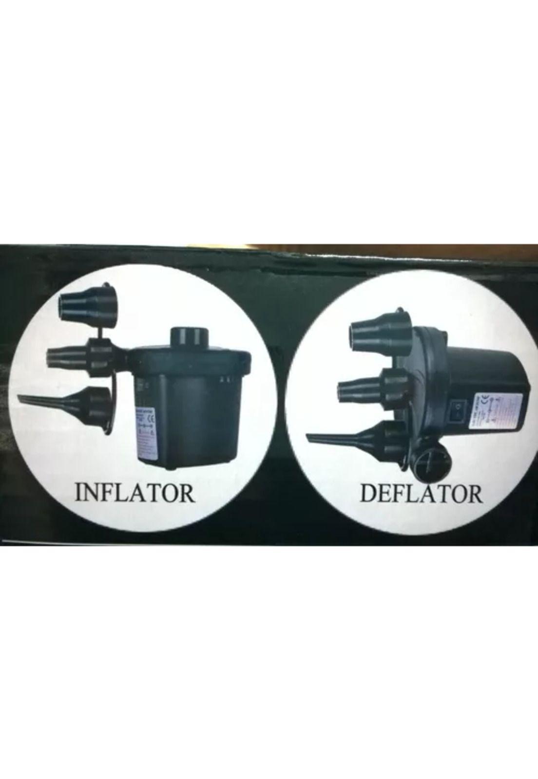 Inflador eléctrico multifuncional para colchón, 220V/12V, color negro-2