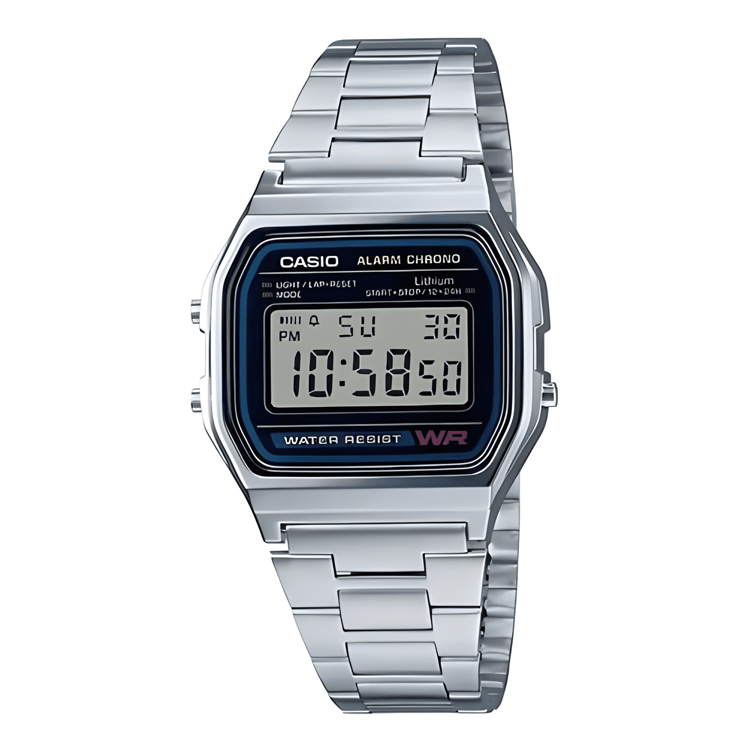 Reloj casio a158w-a-1 hombre digital vintage prism crush-0