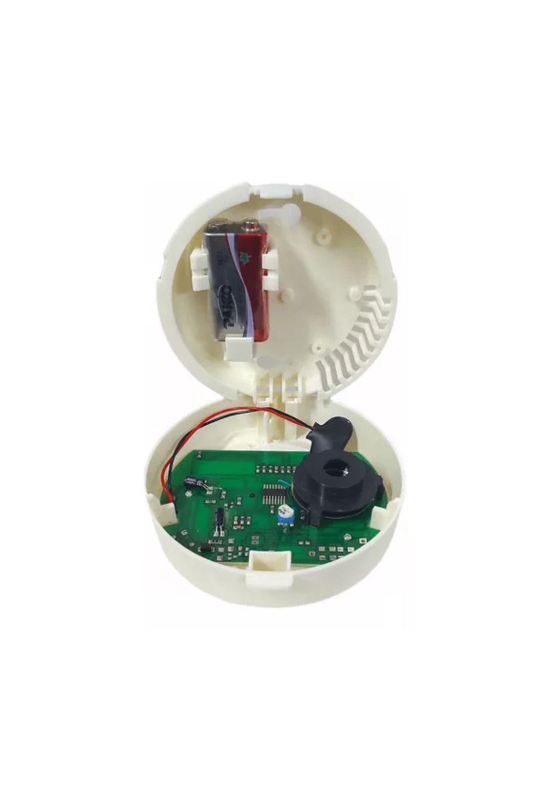 Detector de Humo 4.1 Pulgadas 85 dB 9V con Batería-4