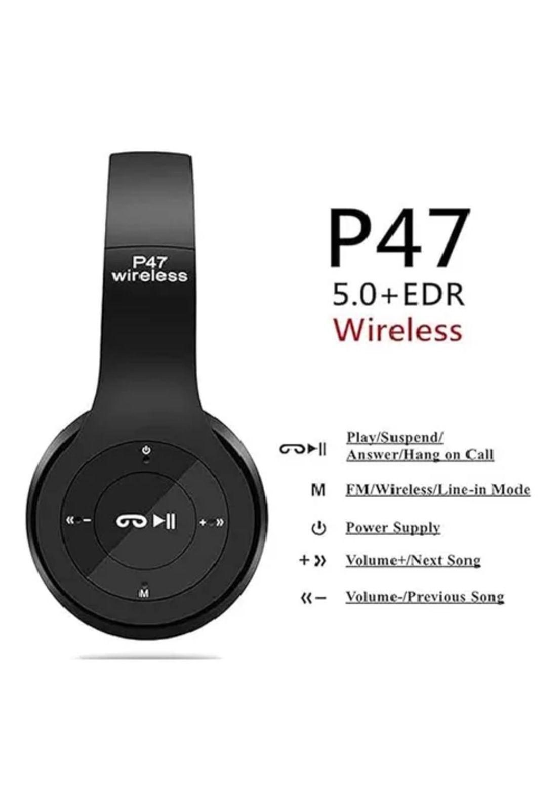 Auriculares Bluetooth para Samsung, iPhone, Xiaomi, Redmi negro-4