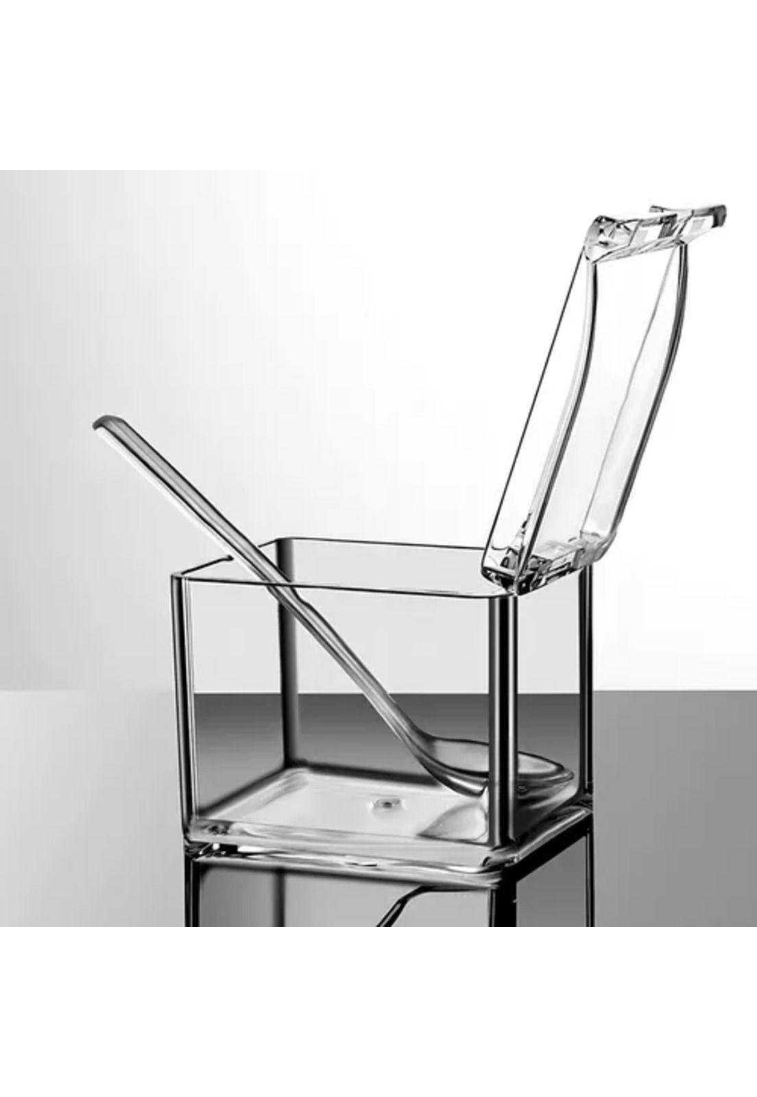 Caja organizador de condimentos de 4 piezas, condimentero acrílico-5