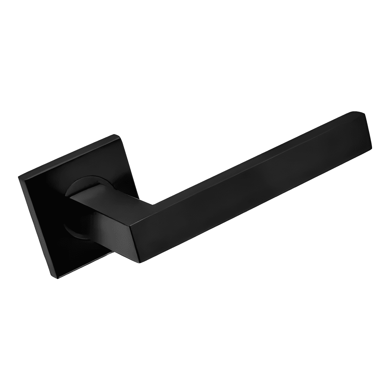 Manilla izquierda modelo Mikablack, negro mate-0
