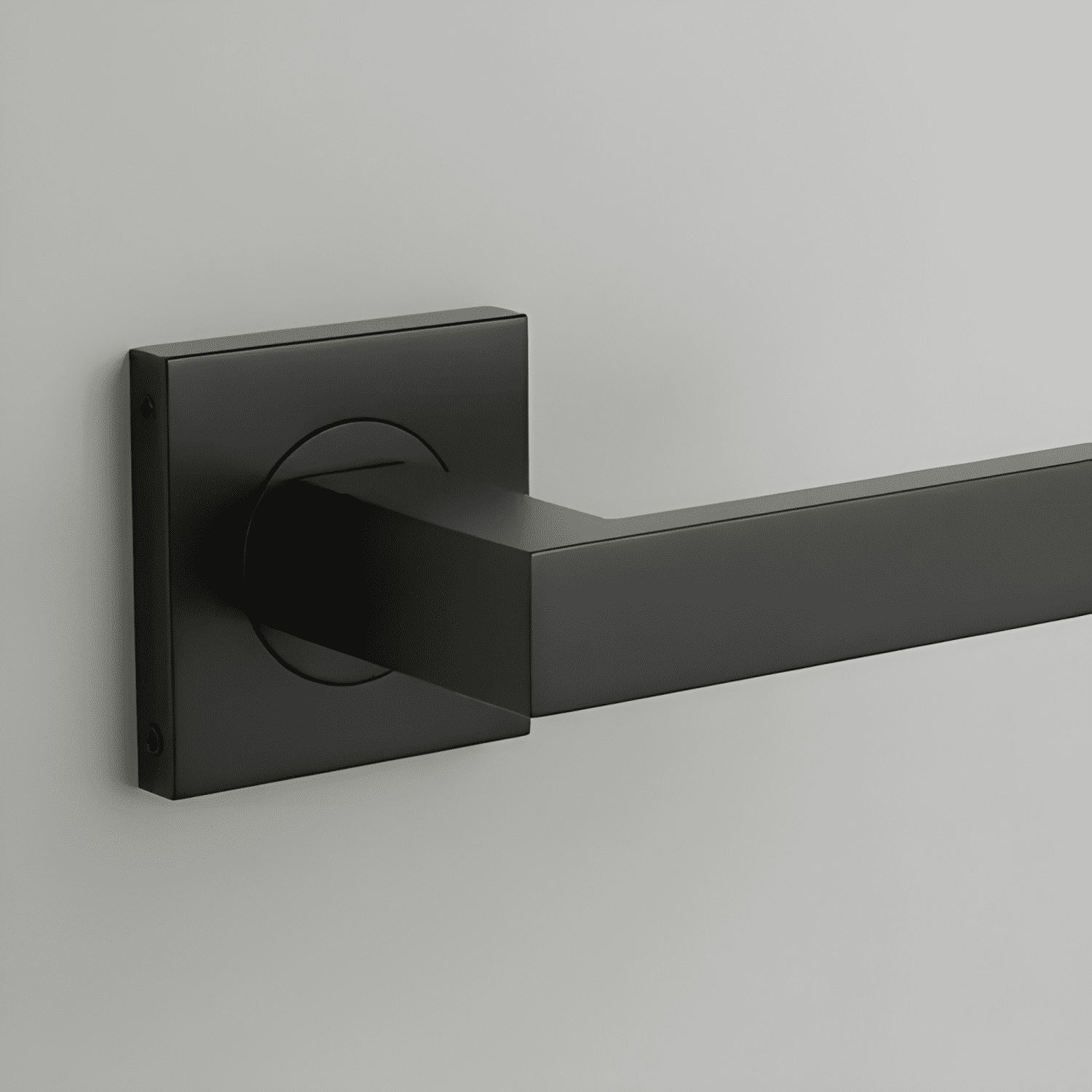 Manilla izquierda modelo Mikablack, negro mate-4
