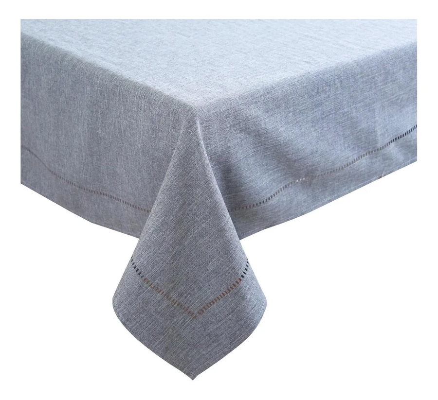 mantel liso laser cut 160x250cm gris plata-0