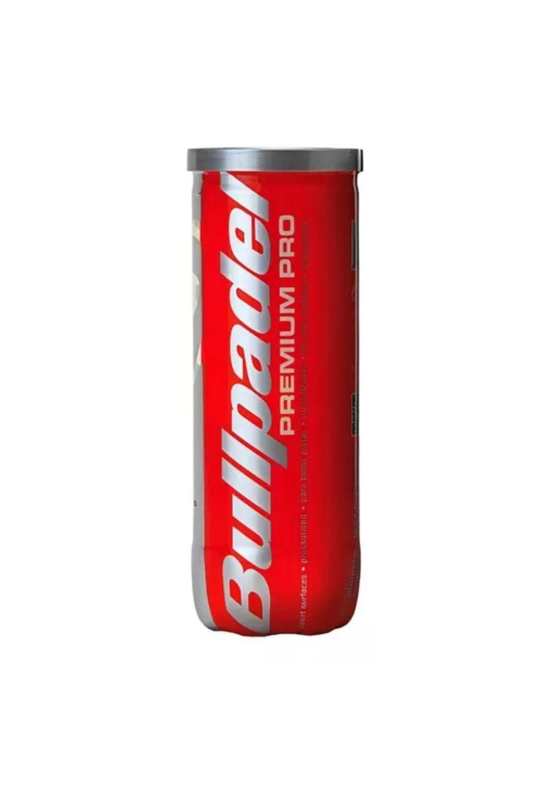 Tubo de pelotas de pádel Bullpadel, x3, premium, importadas-0