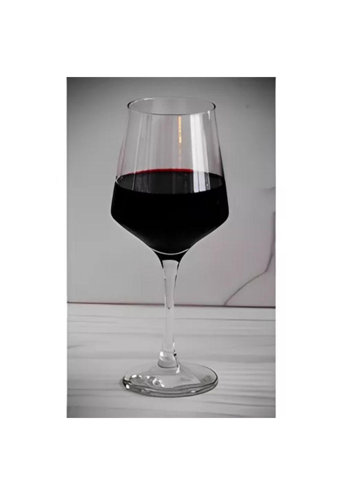 Set de 6 copas de 490 ml para vino, agua y cóctel Aperol Brunello, Nadir, color transparente-4