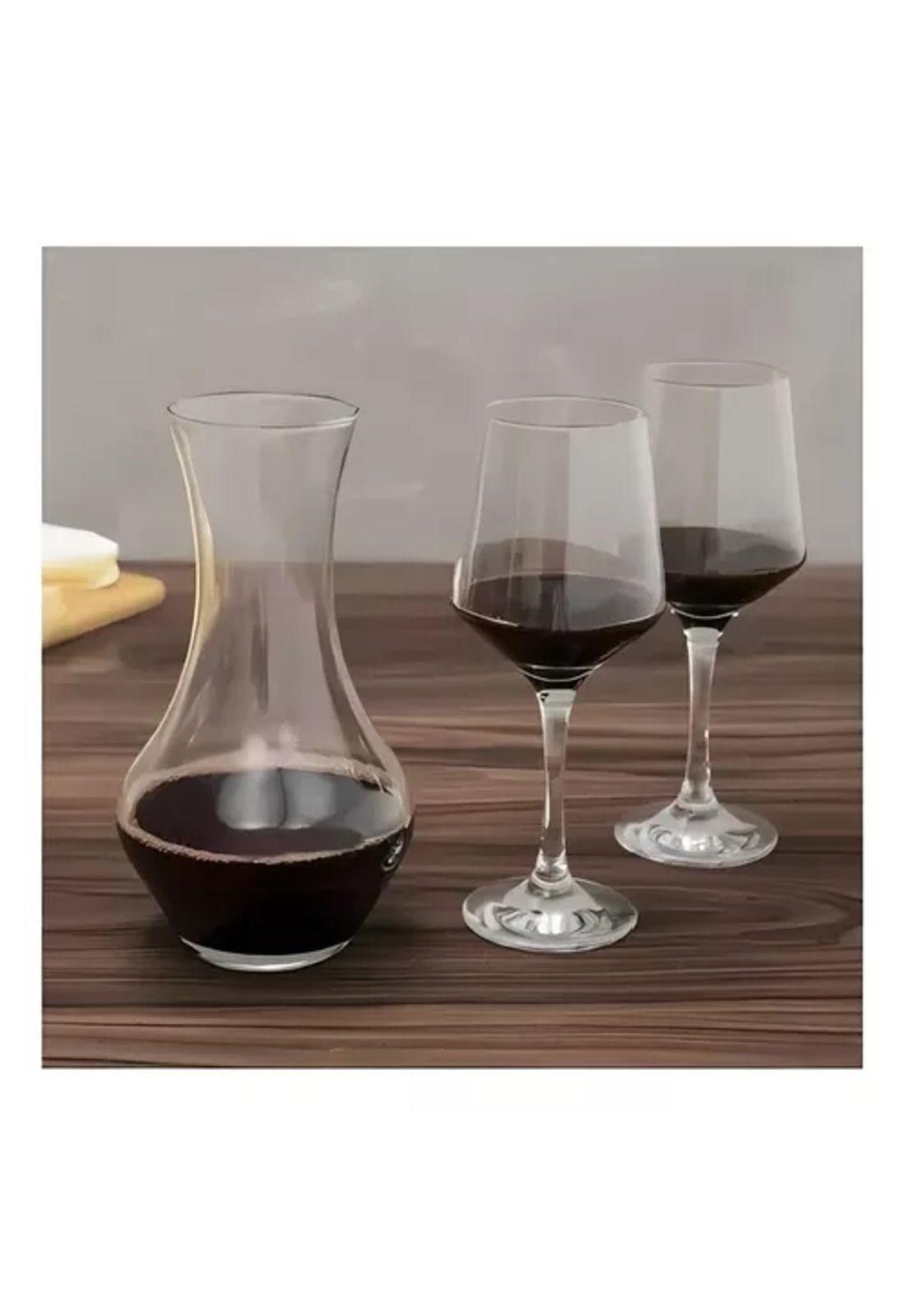 Set de 6 copas de 490 ml para vino, agua y cóctel Aperol Brunello, Nadir, color transparente-5