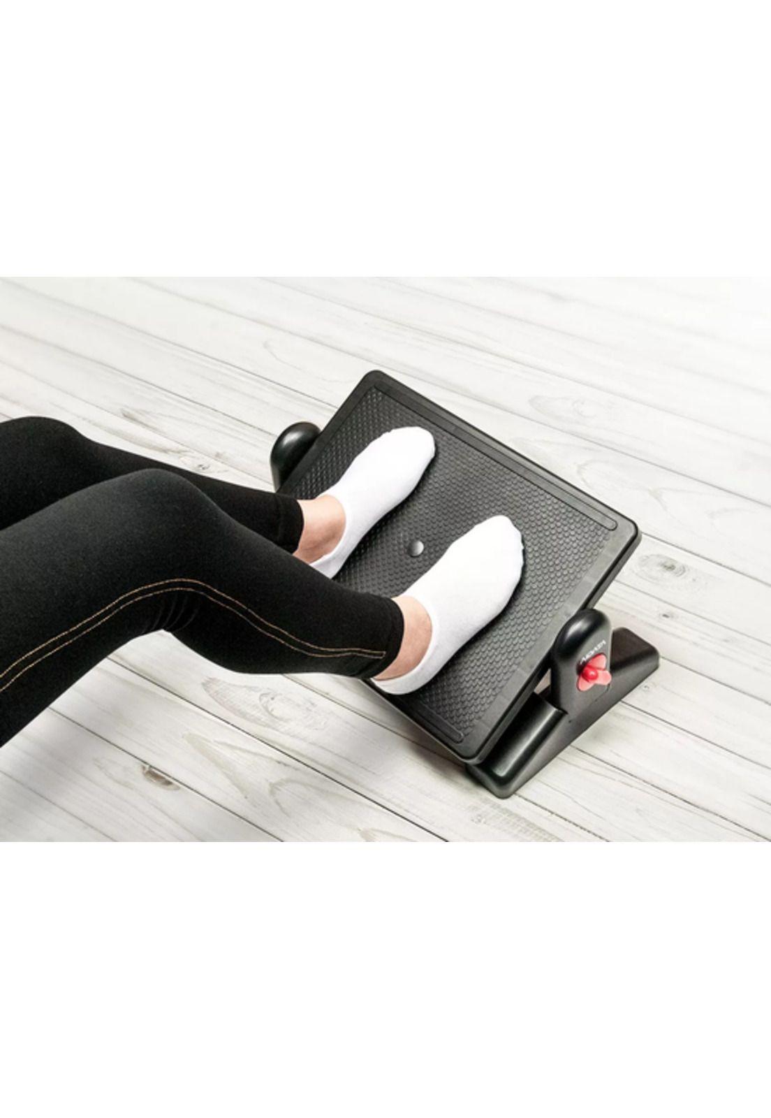 Apoya pies ajustable ergonómico negro-3