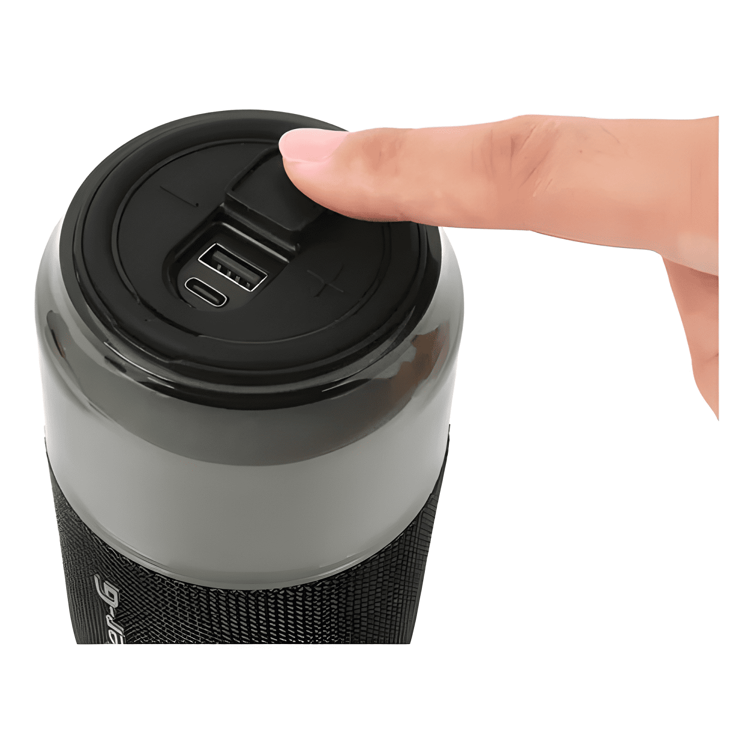 Parlante bluetooth 5 4 portable ipx3 8w tws Negro-3