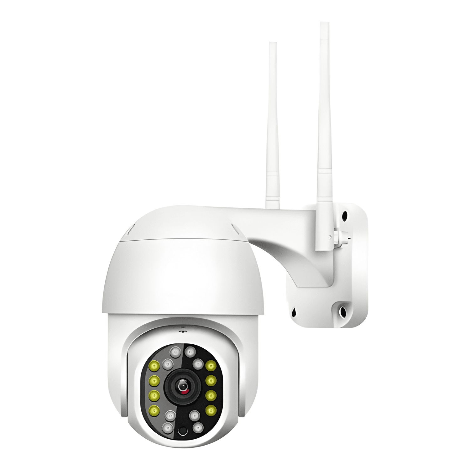 Camara Seguridad Ip Wifi Exterior Qp Modelo A9 Blanco-2