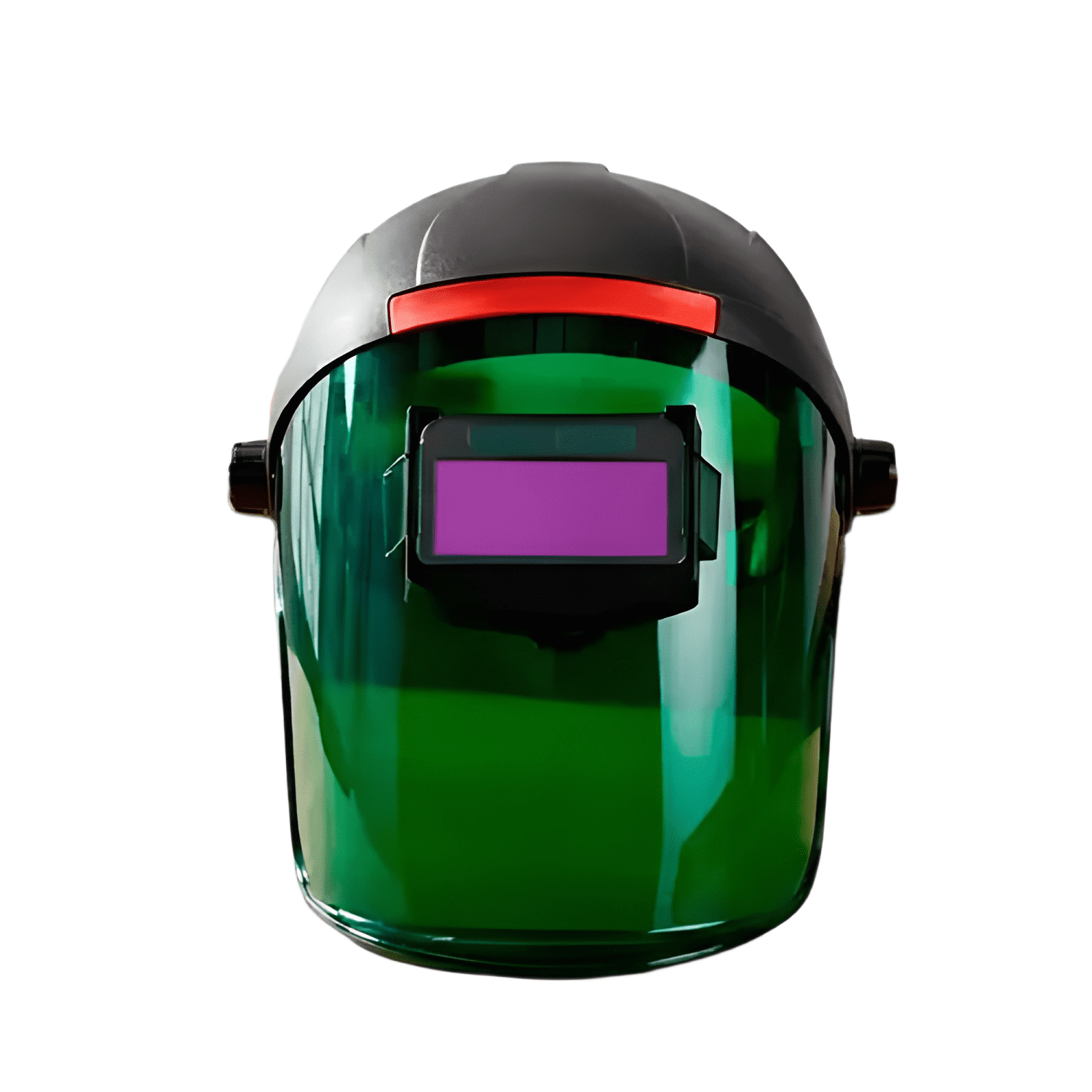 Máscara soldar fotosensible automática transparente verde-0