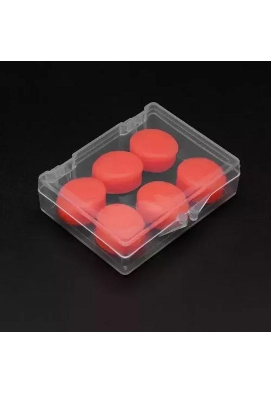 Tapones de oído silicona hipoalergénica moldeable 3 pares-6