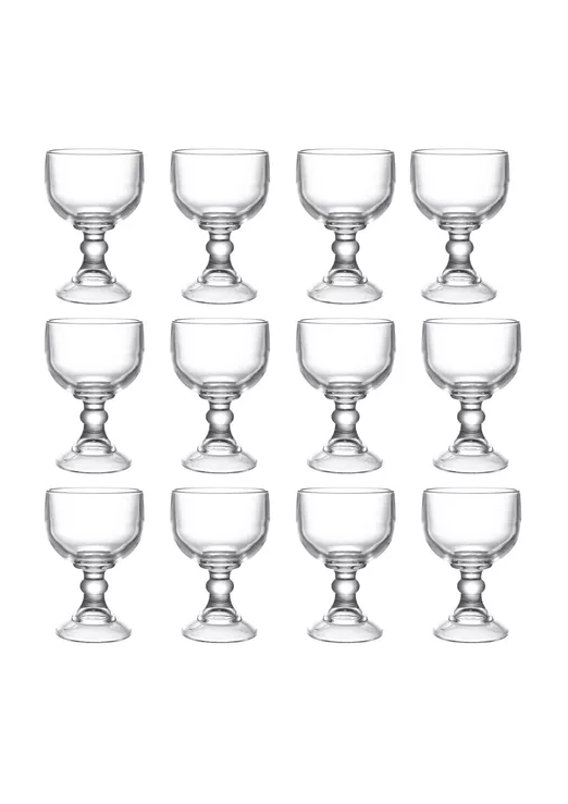 Set 12 Copas Chabelas 500cc Vidrio Restobar-2