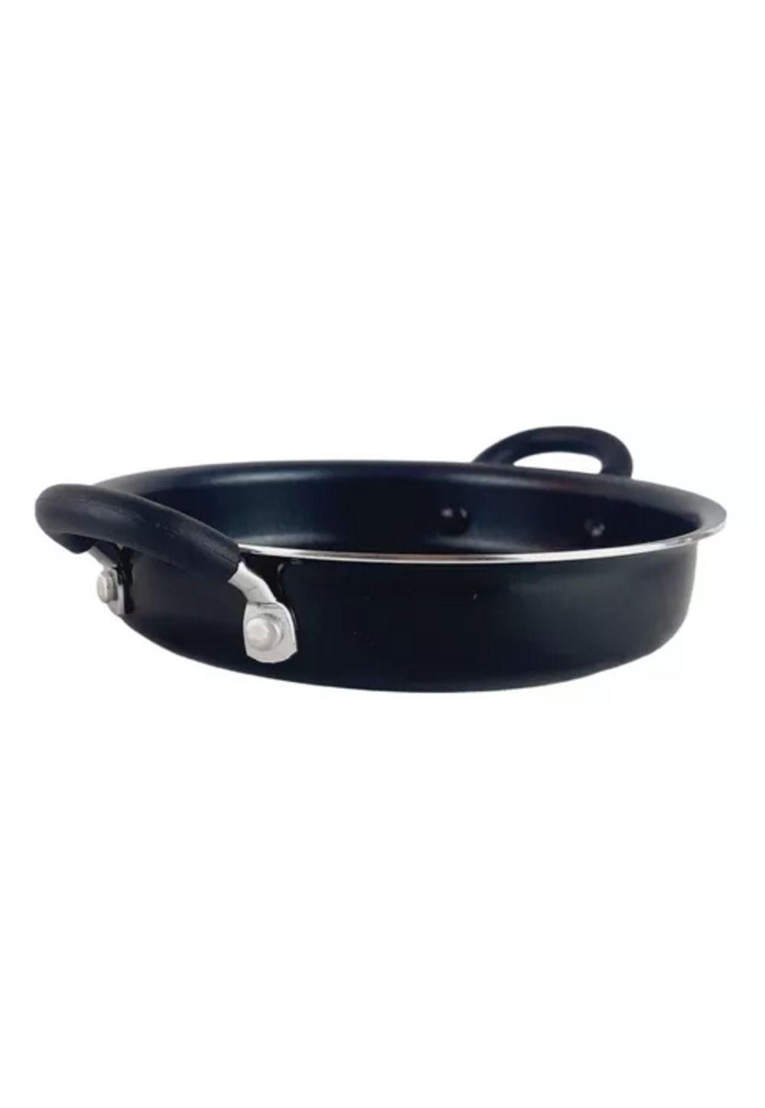 Paila antiadherente de 16 cm, marca Wens, color negro-3